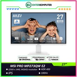 MSI PRO MP273QW E2 27 WQHD IPS 100Hz HDR400 Monitor Built-in Speaker
