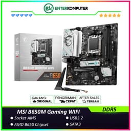 MSI B650M Gaming WIFI (AM5, AMD B650, DDR5, USB3.2, SATA3)