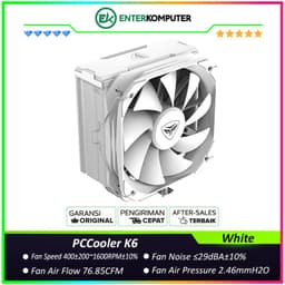 PCCooler K6 White CPU Cooler