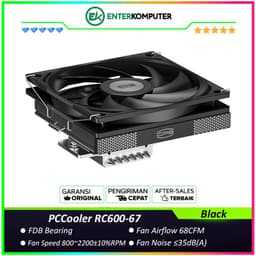 PCCooler RC600-67 67mm Height Low Profile CPU Cooler