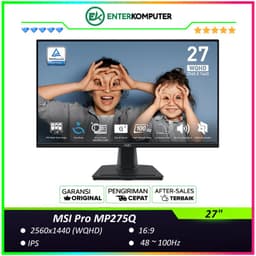 MSI Pro MP275Q 27 QHD 100Hz Productivity Monitor