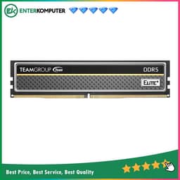 Team Elite Plus Black DDR5 PC44800 5600MHz 16GB (1x16GB) 46-46-46-90 - TPBD516G5600HC4601