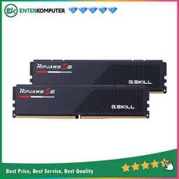 Gskill Ripjaws S5 Black DDR5 PC51200 6400MHz 48GB (2x24GB) 36-48-48-102 - F5-6400J3648G24GX2-RS5K