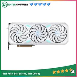 MAXSUN GeForce RTX 4070 SUPER 12GB GDDR6X iCraft OC 12G Limited (White Edition) - Skylight RGB - TRIPLE FAN - Garansi 3 Thn