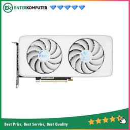 MAXSUN GeForce RTX 4060 Ti 8GB GDDR6 iCraft OC 8G Limited X2 (White Edition) - Skylight RGB - DUAL FAN - Garansi 3 Thn