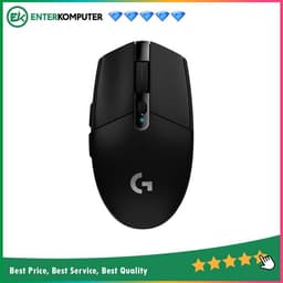 Logitech G304 Lightspeed Wireless Gaming Mouse - Black