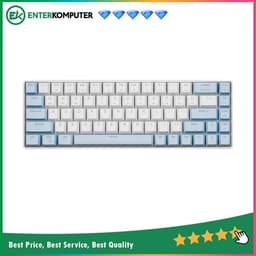 Digital Alliance Meca Air S Cerulean White Blue 65% Mechanical Gaming Keyboard