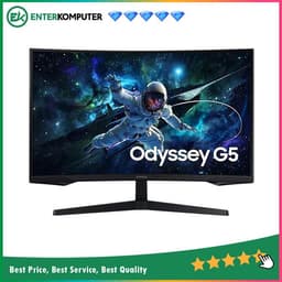 Samsung 32 S32CG552 Odyssey G5 QHD 165Hz Curved Gaming Monitor