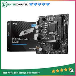 MSI PRO B760M-E DDR4 (LGA1700, B760, DDR4, USB3.2, SATA3)