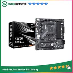 ASRock B450M Pro4 R2.0 (AM4, AMD Promontory B450, DDR4, USB3.2, SATA3)