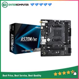 ASRock A520M/ac (AM4, A520, DDR4, USB 3.2, SATA3)