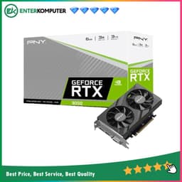 PNY GeForce RTX 3050 6GB GDDR6 VERTO Dual Fan