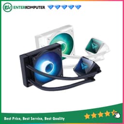 PRIME POLAR 120T V2.0 ARGB White Version Liquid Cooler with Rainbow Effect Pump Head