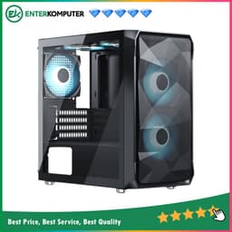VenomRX PRAVA BLACK - Micro ATX Tempered Glass