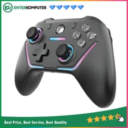 Sades Ryunix G80 Wireless Gamepad Hall Effect Analog Dual Mode - Black