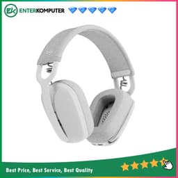 Logitech Zone Vibe 100 Wireless Over the Ear Headphone - Off-white