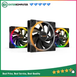 be quiet! Light Wings - 120mm PWM High-speed 31 dB(A) - ARGB - Triple Pack (3Pcs)