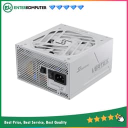 Seasonic VERTEX WHITE EDITION GX-1200 - 1200W Fully Modular - 80+ Gold Certified - ATX 3.0 Compatible - PCIe 5.0 Ready - 10 Years Warranty Replacement