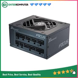 Seasonic Focus Platinum SPX-750 SFX Series - 750W Fully Modular - 80+ Platinum Certified - 10 Years Warranty Replacement