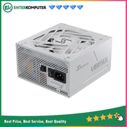 Seasonic VERTEX WHITE EDITION GX-1000 - 1000W Fully Modular - 80+ Gold Certified - ATX 3.0 Compatible - PCIe 5.0 Ready - 10 Years Warranty Replacement