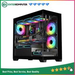 Aigo Darkflash C218M M-ATX - Black