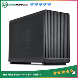 LIAN LI A3-mATX BLACK - Steel Mesh Panels - Stylish Micro-ATX Designed - Minimalist & Enhanced Modularity - USB Type C Included