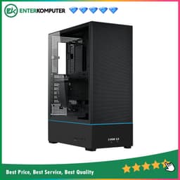 LIAN LI SUP01 BLACK - STAND-UP PLATFORM DESIGN - DUAL ARGB LIGHT STRIPS - FRONT GPU MOUNT - USB Type C Ready - PCIE 4.0 Riser Cable Included - Free 3Pcs 120MM PWM FANS