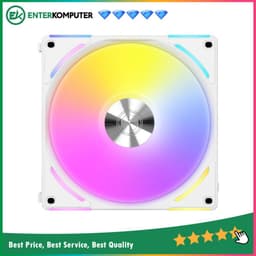 LIAN LI UNI FAN AL120 V2 WHITE - SINGLE FAN - 12CM ARGB FAN