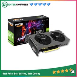 Inno3D GeForce RTX 3050 6GB GDDR6 TWIN X2 V2 - DUAL FAN - Garansi 3 Thn