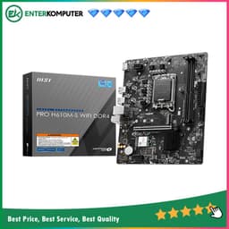 MSI PRO H610M-S WIFI DDR4 (LGA1700, H610, DDR4, USB3.2, SATA3)