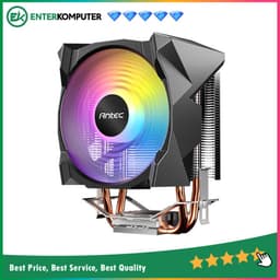 Antec A30 Neo ARGB High Performance CPU Cooler - 2 Direct-Touch Copper Heat Pipes with PWM ARGB Fan - Compatibility All Socket (AM5 Ready)