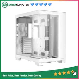 Antec CONSTELLATION C8 WHITE - Full-Tower E-ATX Gaming Case - Dual Chamber Design - 4mm Tempered Glass Side Panel - Right Side Full Mesh Panel - Type C Ready