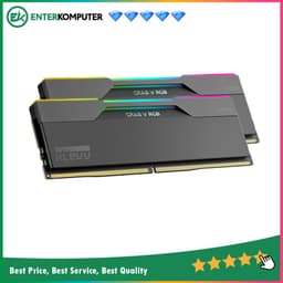 KLEVV CRAS V RGB Obsidian Black DDR5 PC51200 6400MHz 48GB (2x24GB) 32-38-38-78 - KD5KGUD80-64A320G