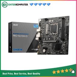 MSI PRO H610M-G (LGA1700, H610, DDR5, USB3.2, SATA3)