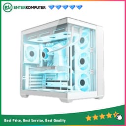 VenomRX DAEMON S9 BTF WHITE - ATX Tempered Glass