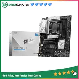 MSI PRO B760-P II (LGA1700, B760, DDR5, USB3.2 Type-C, SATA3)