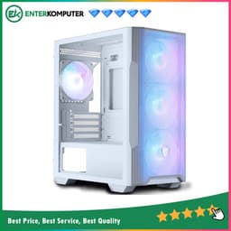 MSI MAG Forge M100R White Gaming Case