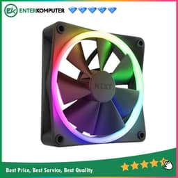 NZXT F120 RGB Core 120mm Hub-Mounted RGB Fan - Matte Black