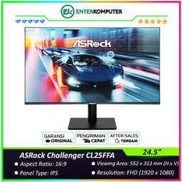 ASRock Challenger CL25FFA 24.5 FHD IPS 120Hz with AMD Freesync - 1ms Response Time