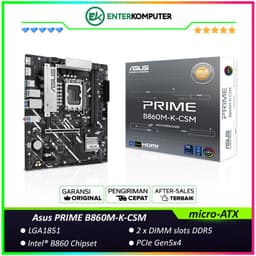 Asus PRIME B860M-K-CSM (LGA1851, B860, DDR5, USB3.2 Gen2 Type-C, SATA3)