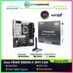 Asus PRIME B860M-A WIFI-CSM (LGA1851, B860, DDR5, USB3.2 Gen2 Type-C, SATA3)