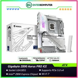 Gigabyte Z890 Aorus PRO ICE (LGA1851, Z890, DDR5, USB3.2 Gen2x2 Type-C, SATA3)