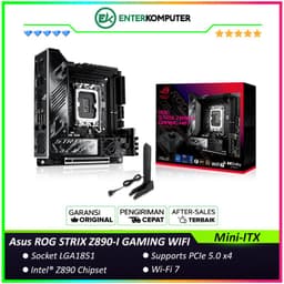 Asus ROG STRIX Z890-I GAMING WIFI (LGA1851, Z890, DDR5, USB3.2 Gen2x2 Type-C, SATA3)