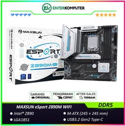 MAXSUN eSport Z890M WIFI (LGA1851, Z890, DDR5, USB3.2 Gen2 Type-C, SATA3)