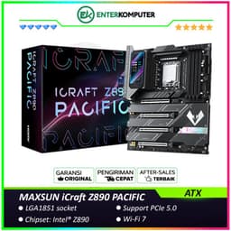 MAXSUN iCraft Z890 PACIFIC (LGA1851, Z890, DDR5, USB3.2 Gen2x2 Type-C, SATA3)