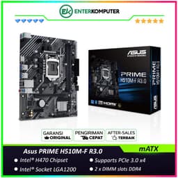 Asus PRIME H510M-F R3.0 (LGA1200, H470, DDR4, USB3.1, SATA3)