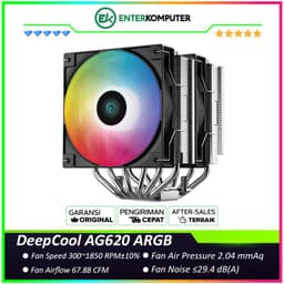DeepCool AG620 ARGB Dual-Tower 120mm CPU Cooler