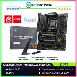 MSI MAG B850 TOMAHAWK MAX WIFI (AM5, AMD B850, DDR5, USB3.2 Type-C, SATA3)
