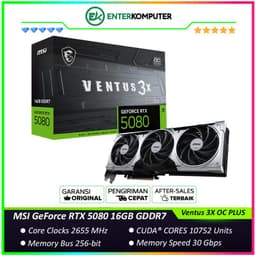 MSI GeForce RTX 5080 16GB GDDR7 - Ventus 3X OC PLUS