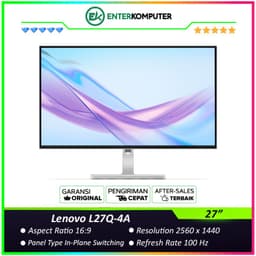 Lenovo L27Q-4A 27 QHD IPS 100Hz HDR10 Monitor Built-in Speaker